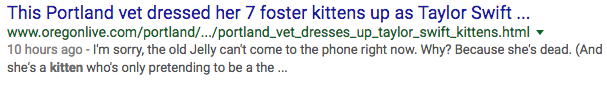 This Portland vet dressed her 7 foster kittens up as Taylor Swift... oregonlive.com